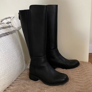 Ugg Black Knee-High Leather Boots